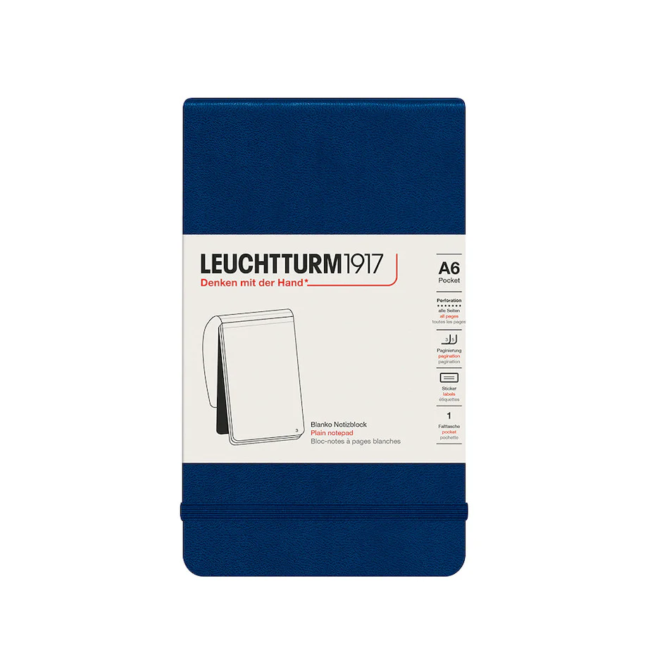 LEUCHTTURM1917 Reporter Notepad Navy - Image 2
