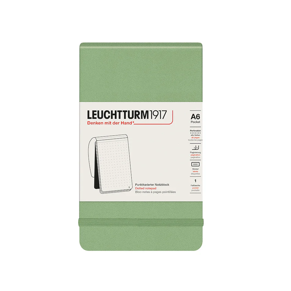LEUCHTTURM1917 Reporter Notepad Sage