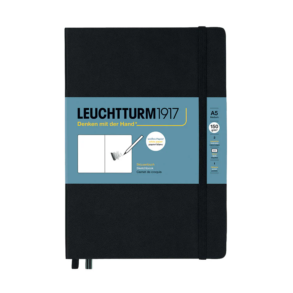 LEUCHTTURM1917 Sketchbook Medium Black