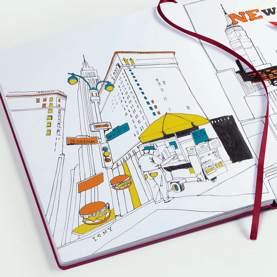 LEUCHTTURM1917 Sketchbook Medium Black - Image 2
