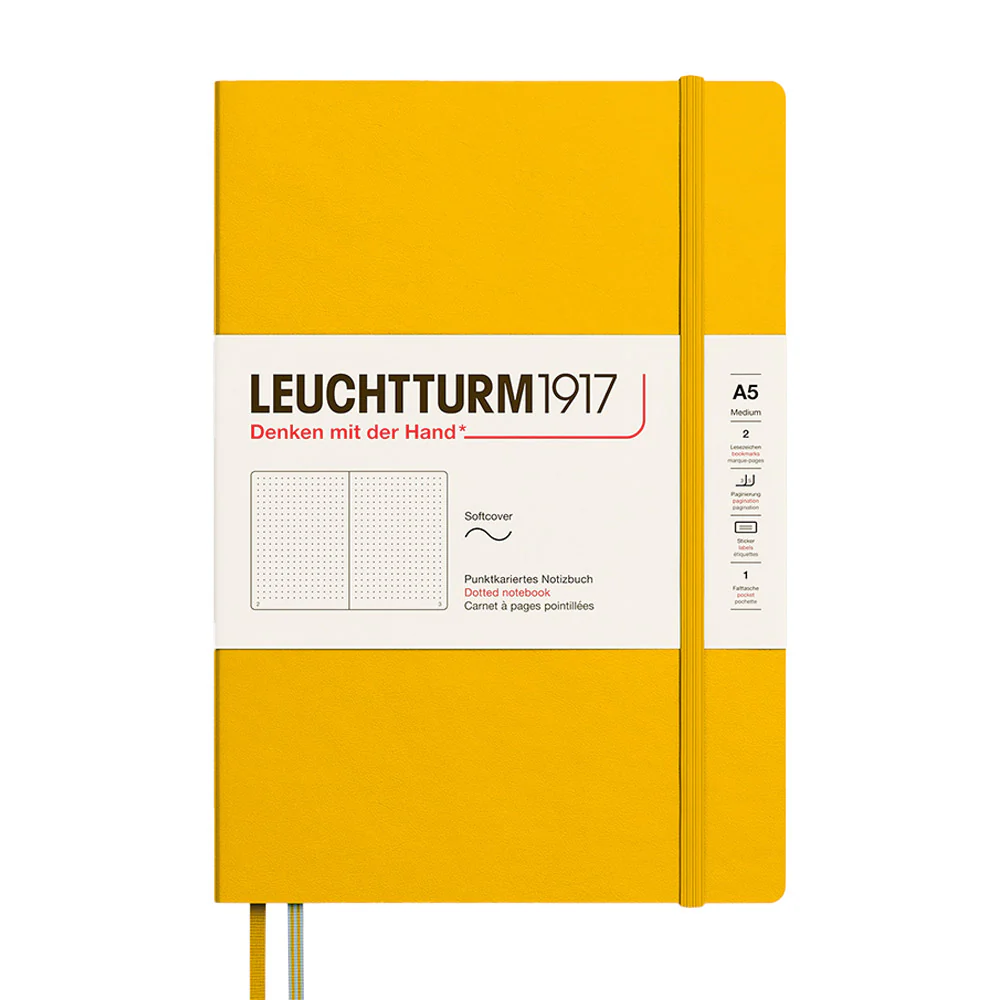 LEUCHTTURM1917 Softcover Notebook Medium A5 Sunflower
