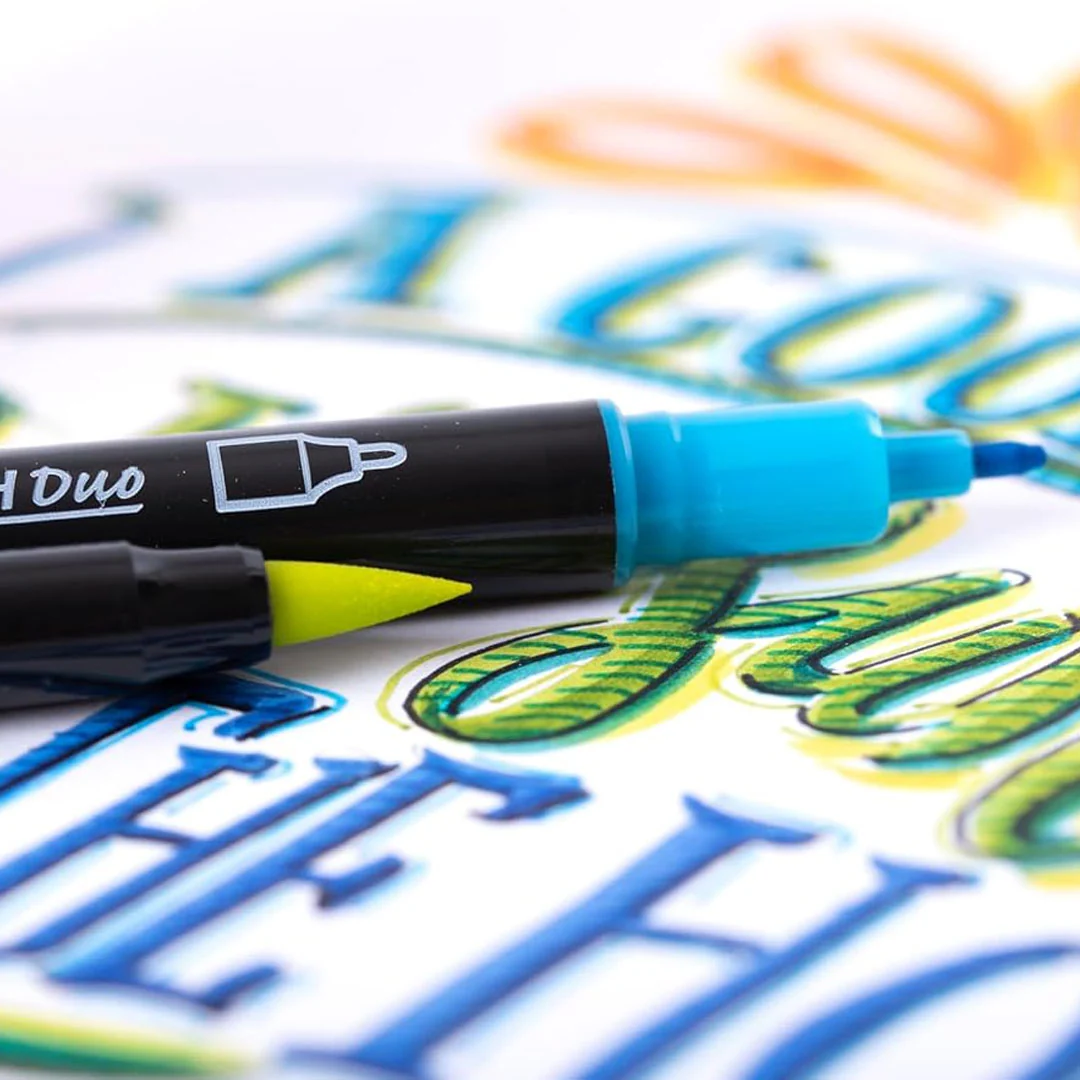 Lyra Aqua Brush Duo Manga Pen Set of 12 - Image 2