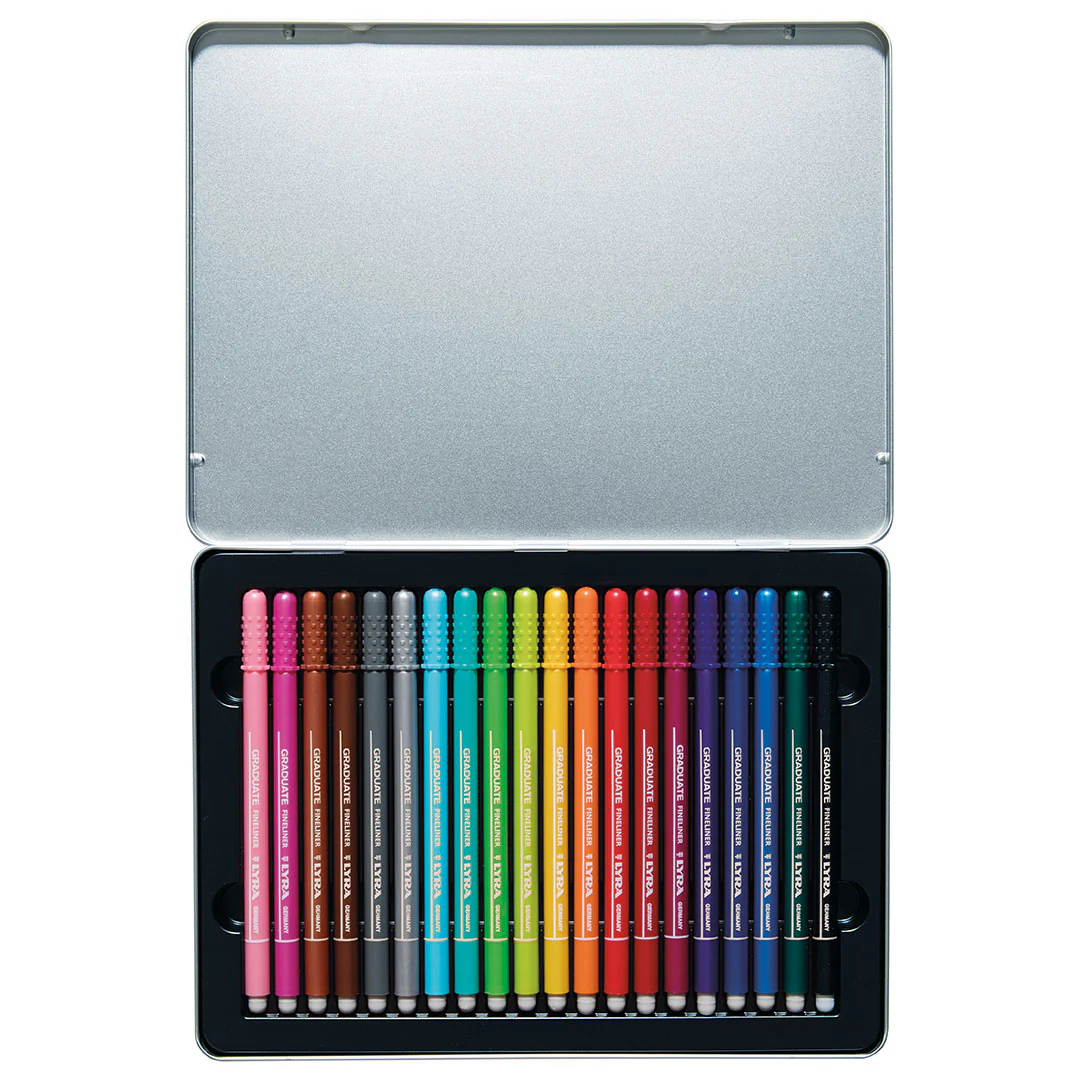 LYRA Graduate Fineliner 20 Tin - Image 2