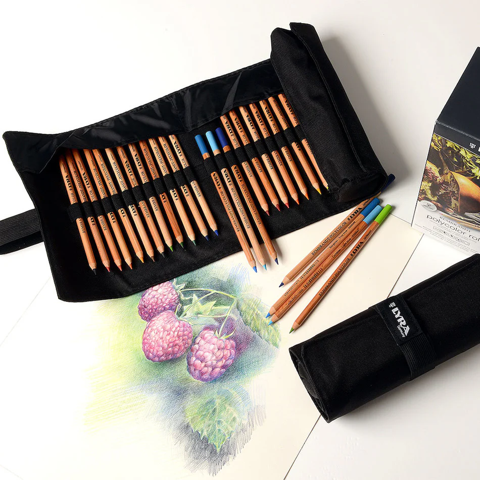 LYRA Rembrandt Polycolor Roll Set of 24 - Image 2