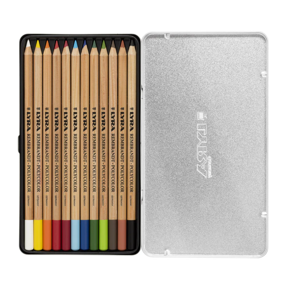 LYRA Rembrandt Polycolour Pencil Assorted Set of 12 - Image 2
