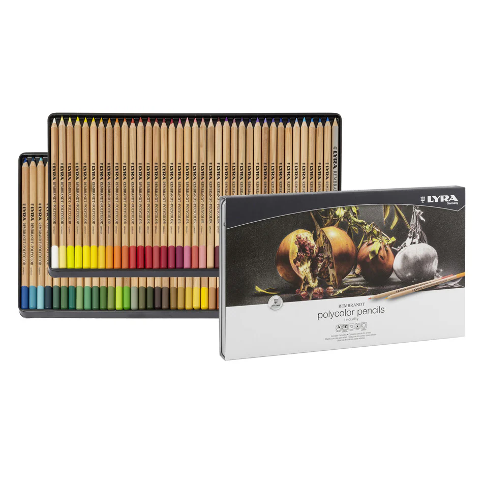 LYRA Rembrandt Polycolour Pencil Set of 72 - Image 3