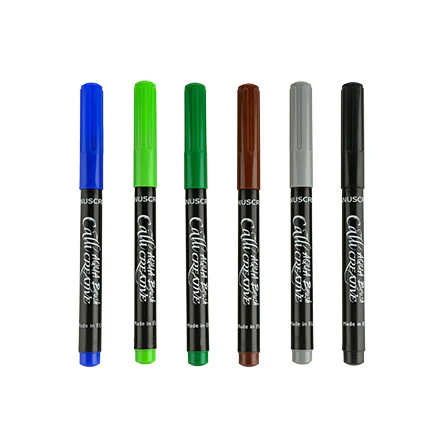Manuscript Callicreative Aqua Brush Markers Set of 12 - Image 4