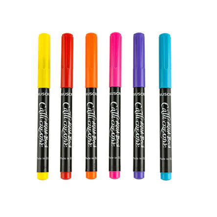 Manuscript Callicreative Aqua Brush Markers Set of 12 - Image 5