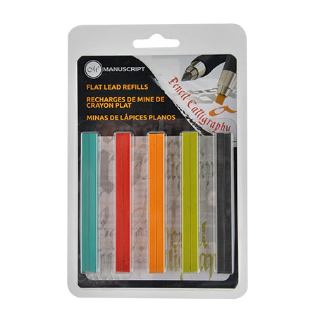 Manuscript Callicreative Mixed Colour Lead Set Flat