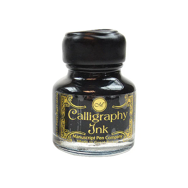 Manuscript Calligraphy Ink Bottle - Image 2