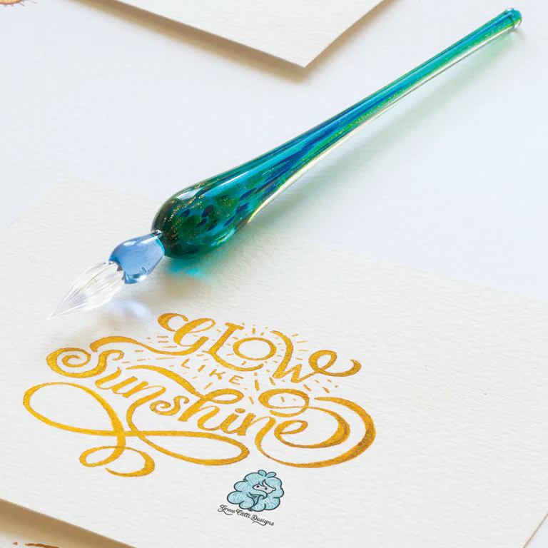 Manuscript Glass Dip Pen Set - Image 3
