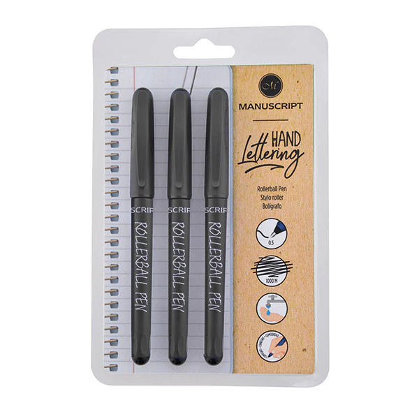 Manuscript Rollerball Pen Set of 3 - Image 2