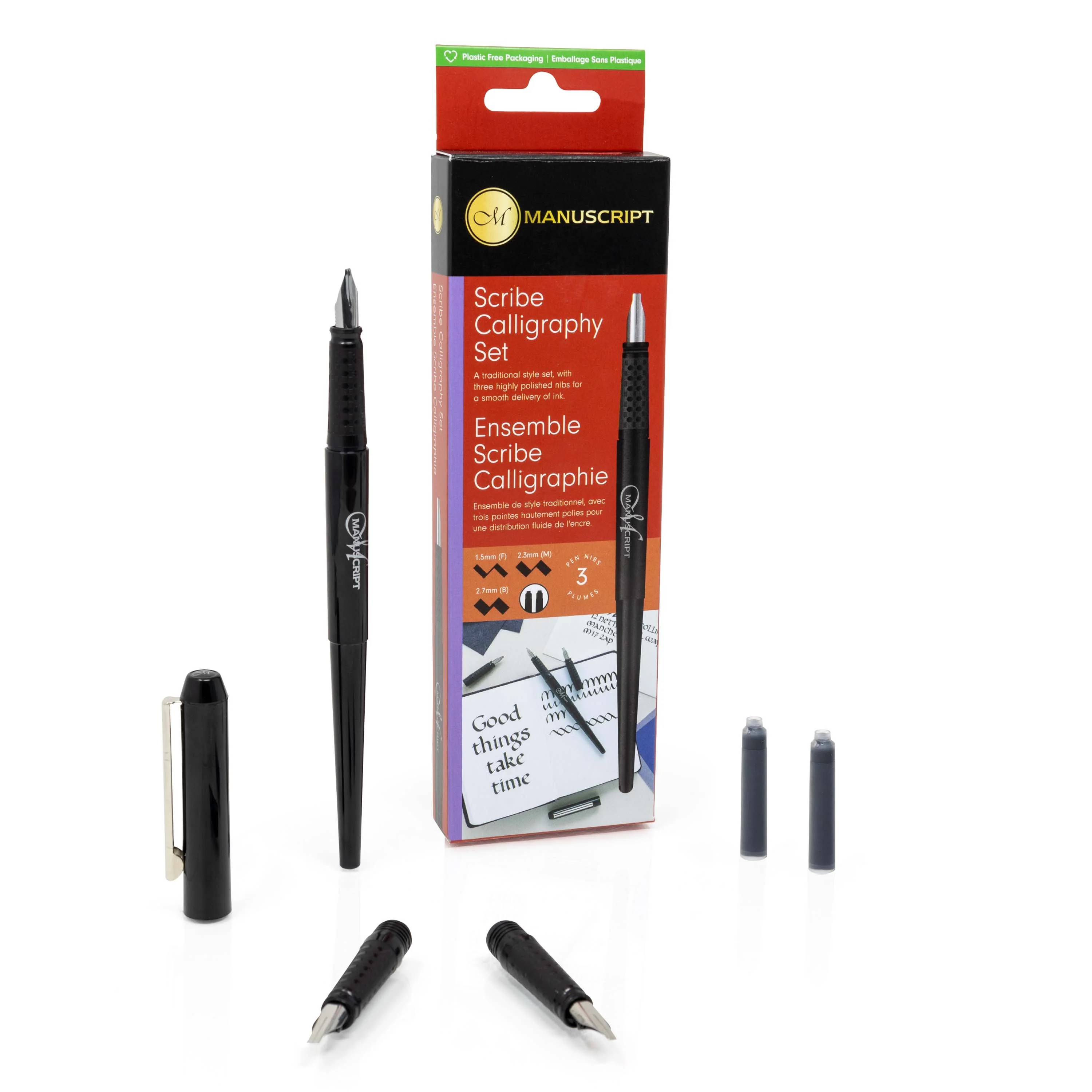 Manuscript Scribe Calligraphy 3 Nib Set - Image 2