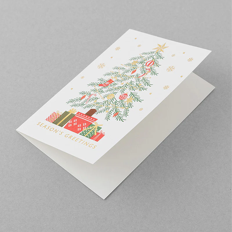 Midori Card Laser Cut Christmas Season Limited Edition - Image 4