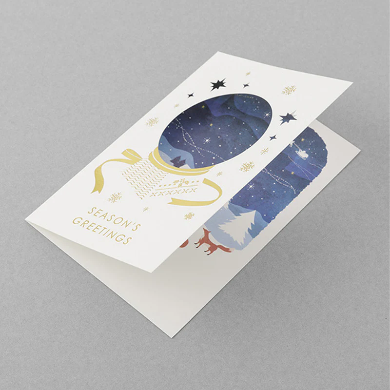 Midori Card Laser Cut Christmas Season Limited Edition - Image 6