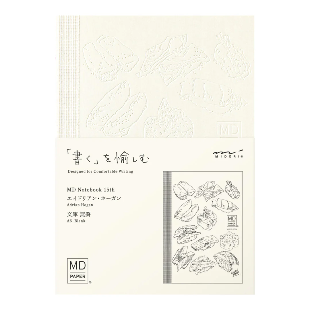 Midori MD 15th Anniversary Limited Edition Notebook A6 Adrian Hogan