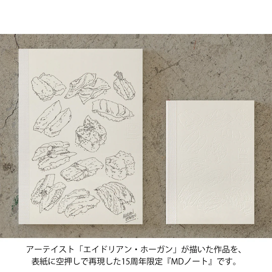 Midori MD 15th Anniversary Limited Edition Notebook A6 Adrian Hogan - Image 4