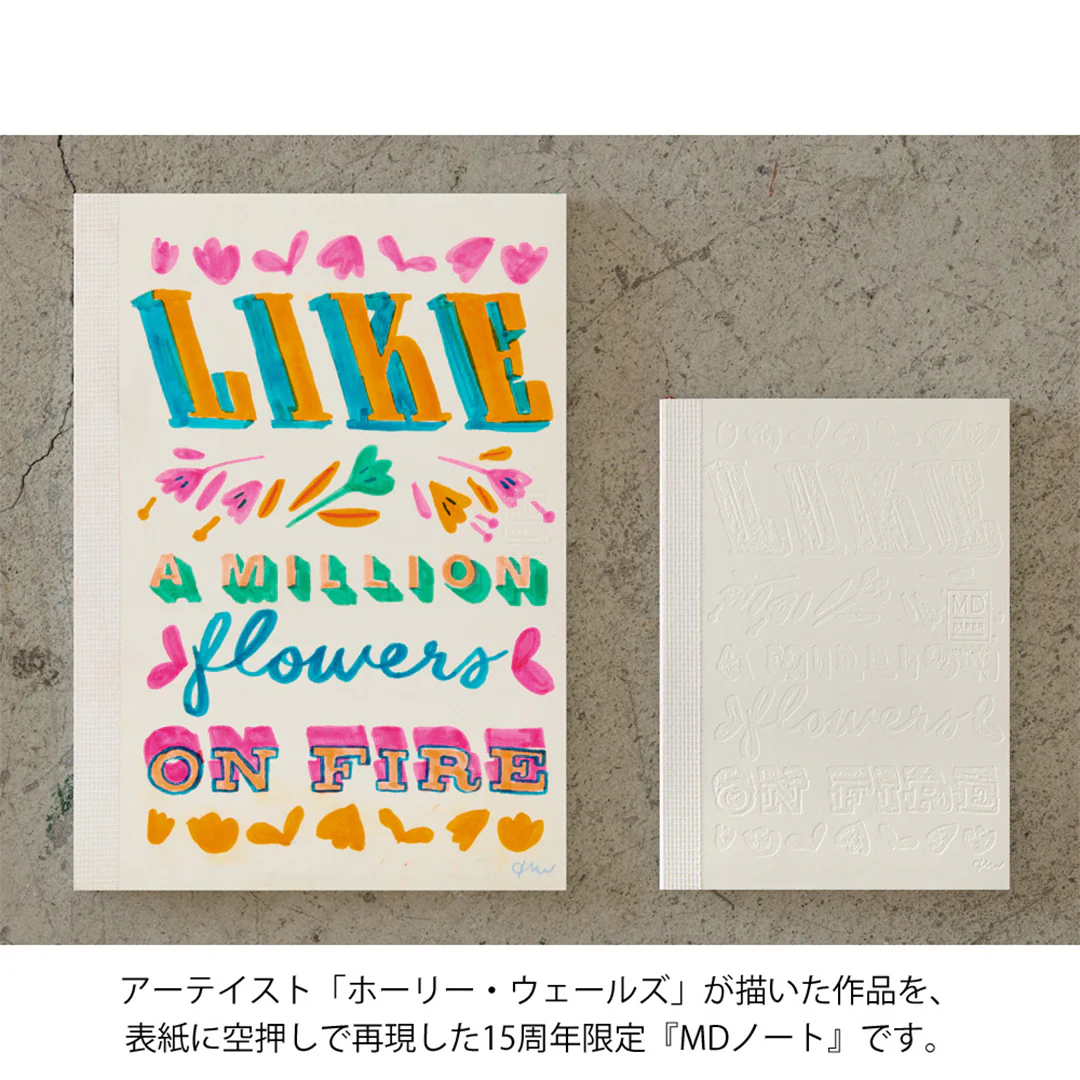 Midori MD 15th Anniversary Limited Edition Notebook A6 Holly Wales - Image 4