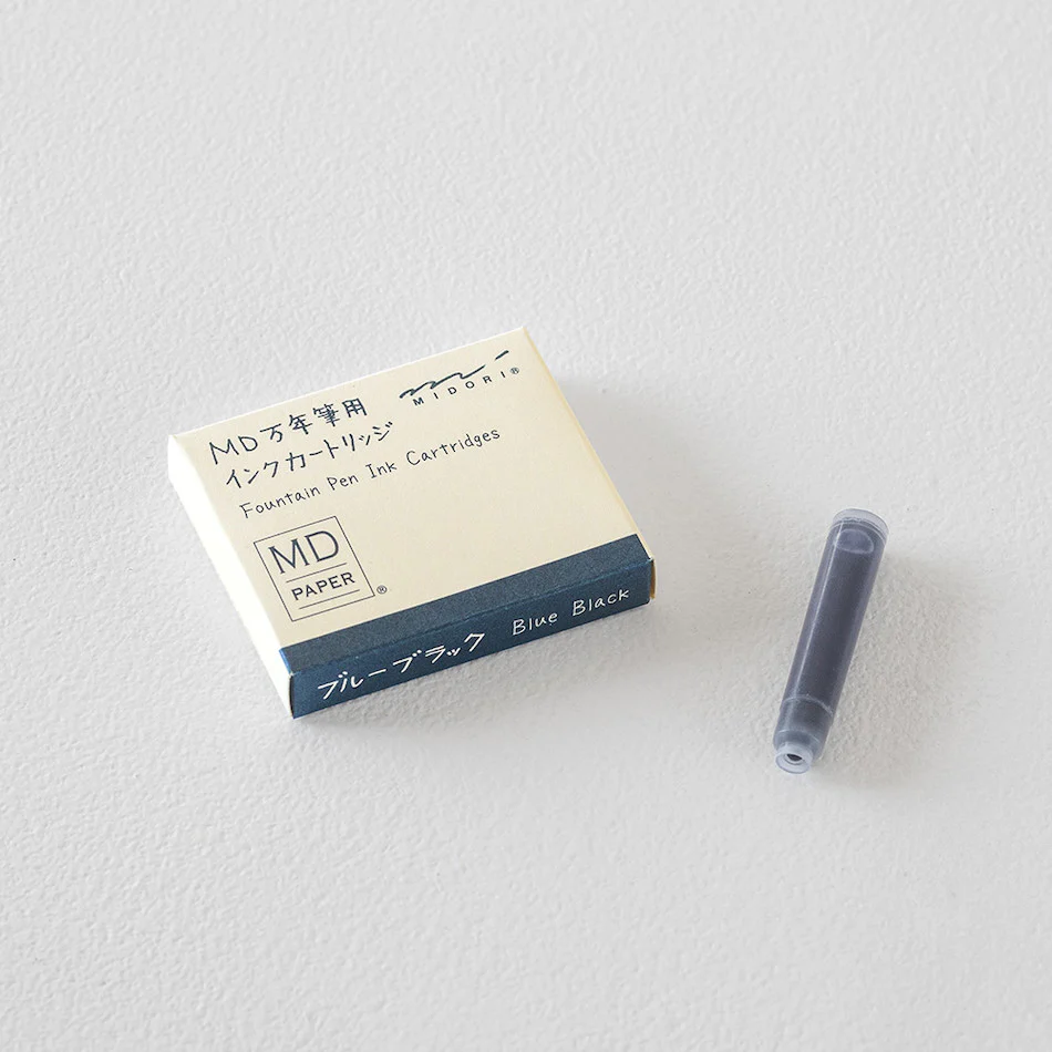 Midori MD Fountain Pen Ink Cartridge Set of 6 - Image 4