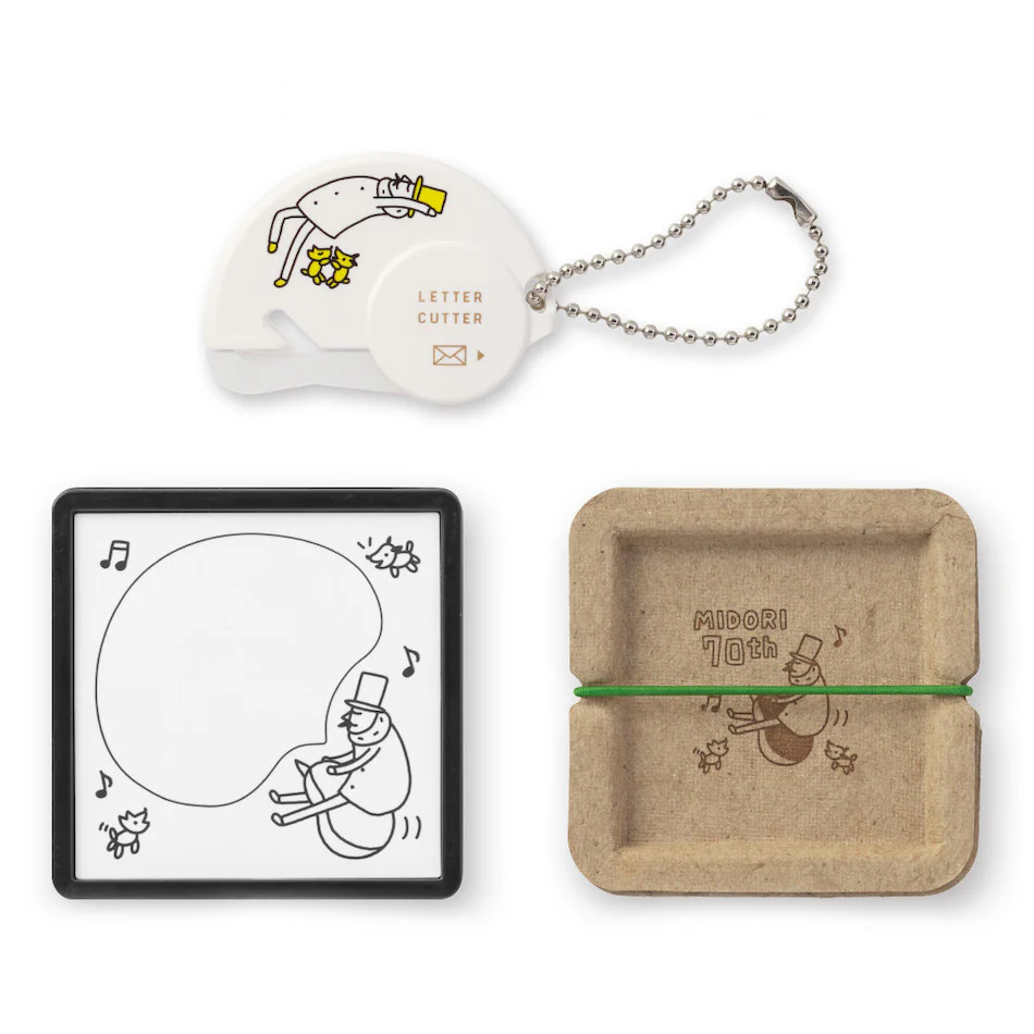 Midori Ojisan Stationery Set Limited Edition - Image 3