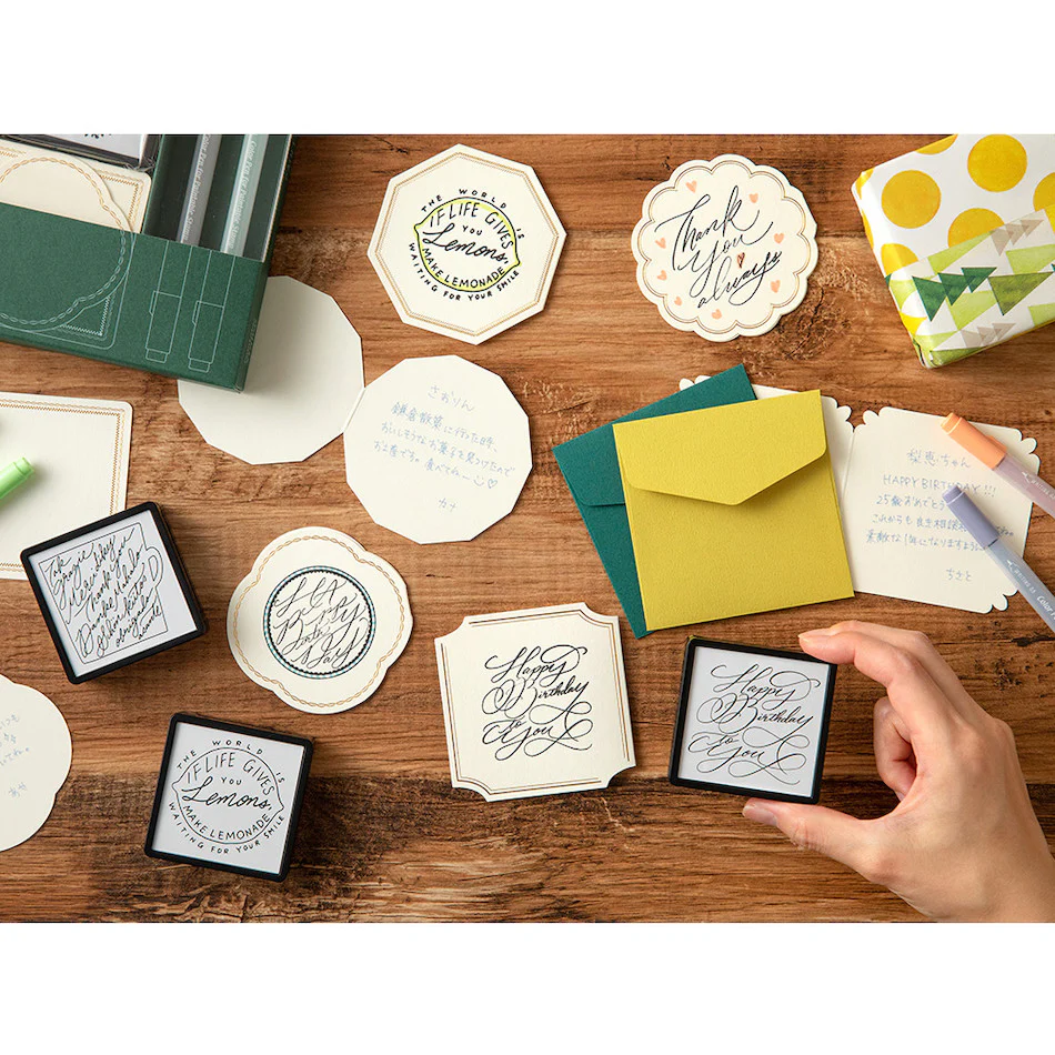 Midori Paintable Stamp Kit Limited Edition Birthday - Image 6