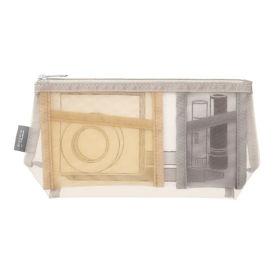 Midori Pen & Tool Pouch Mesh with Gusset