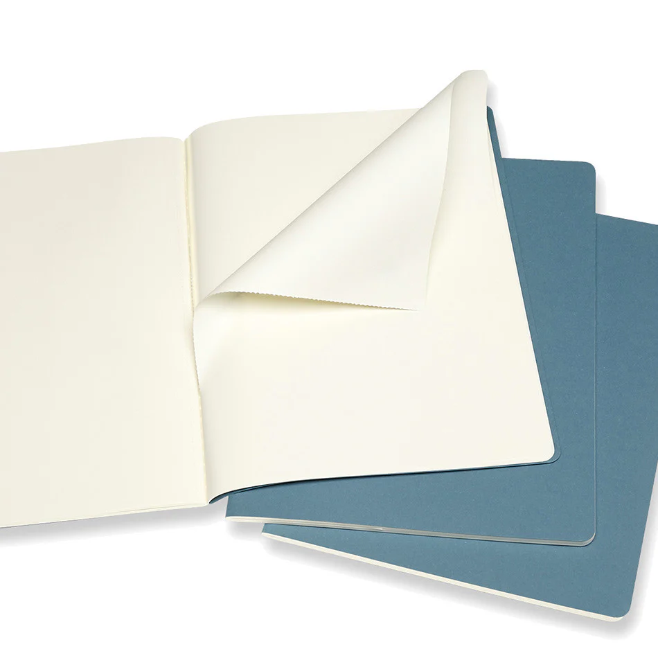 Moleskine Cahier Extra Large Journal 190x250 Brisk Blue - Image 4