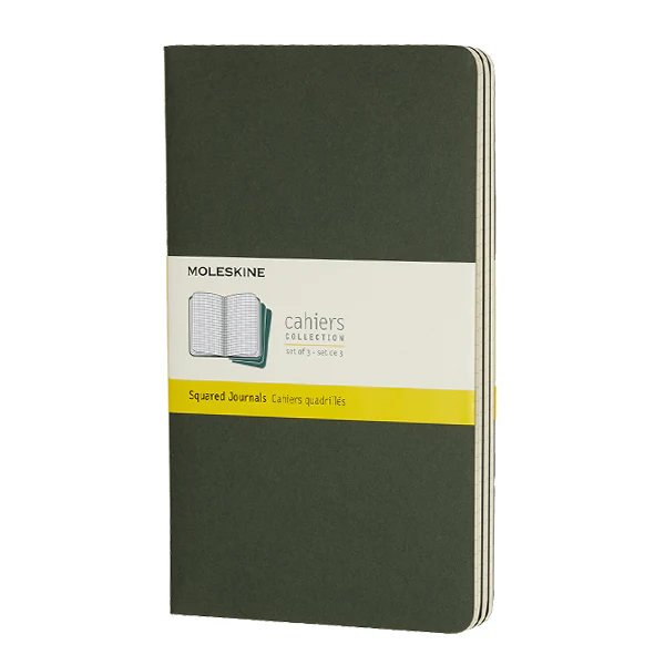 Moleskine Cahier Large Journal 135x210 Myrtle Green