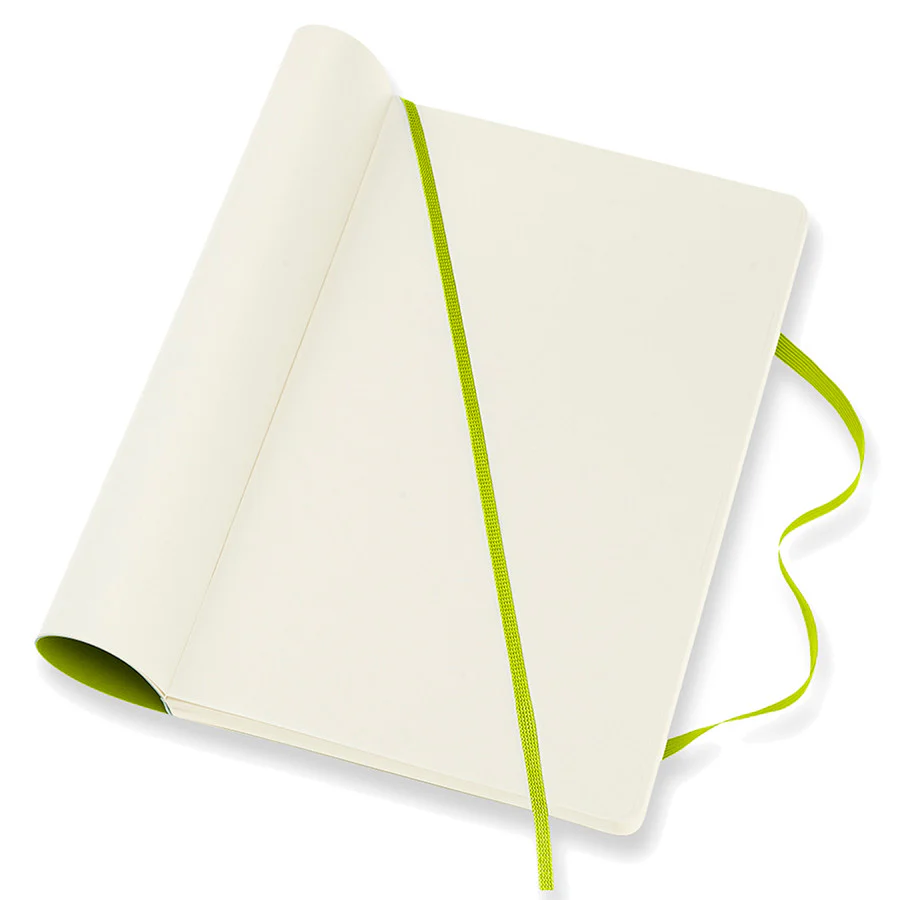 Moleskine Classic Collection Softcover Large Notebook Lemon Green - Image 2