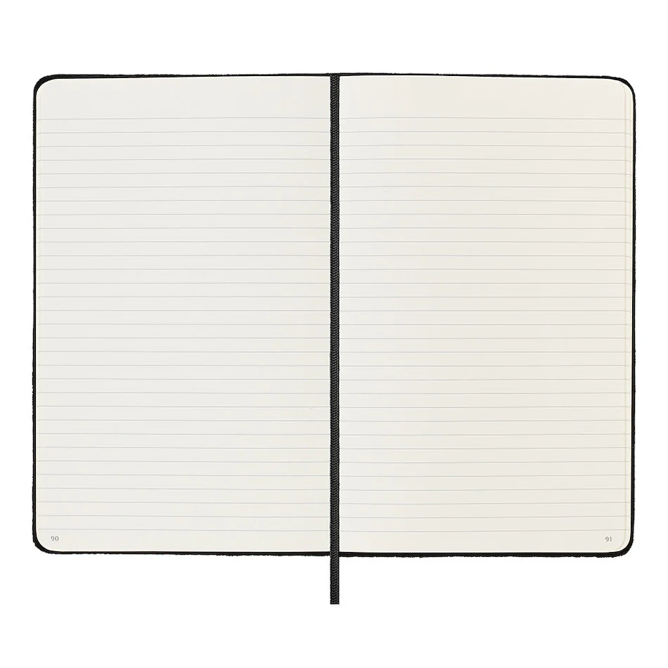 Moleskine Limited Collection Large Notebook Velvet Black Ruled - Image 5