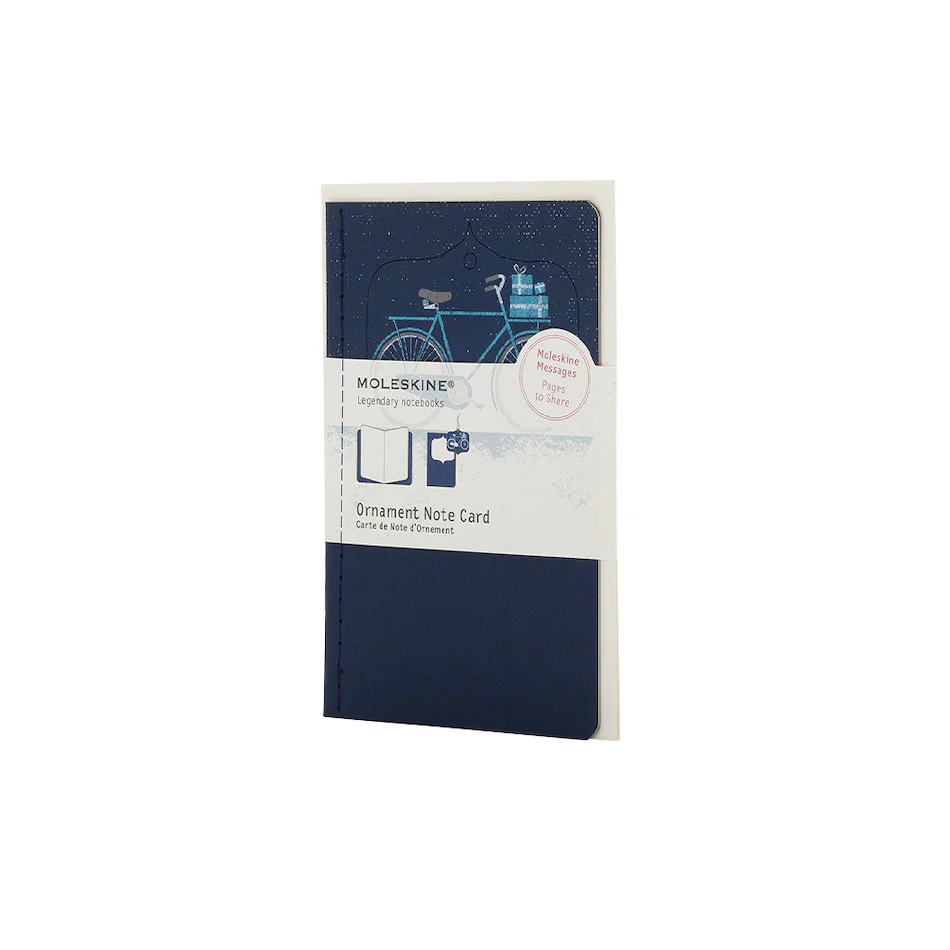 Moleskine Pocket Ornament Card Bike