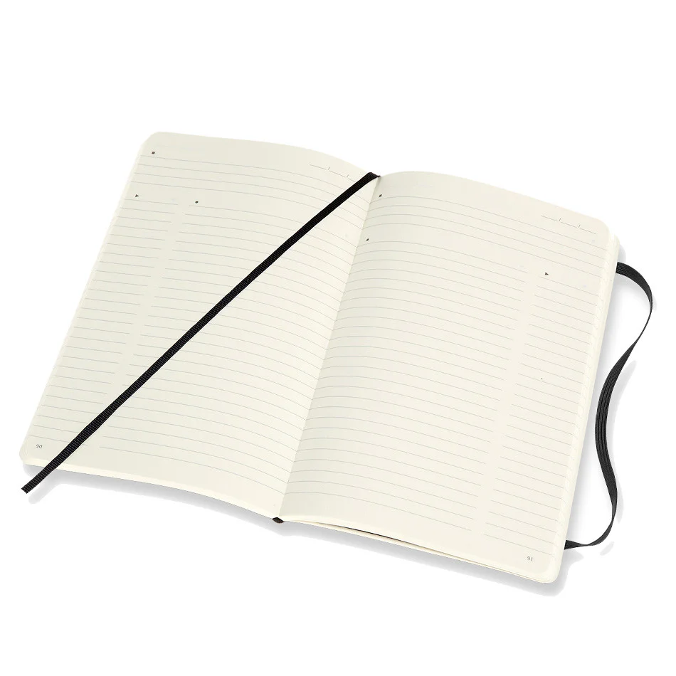 Moleskine Pro Notebook Soft Cover Large 135x210 Black - Image 3