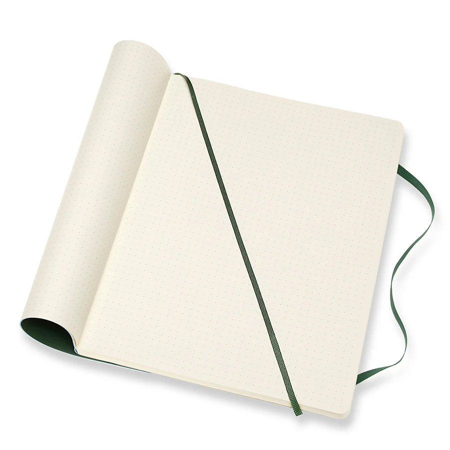 Moleskine Soft Cover Extra Large Notebook 190x250 Myrtle Green - Image 2