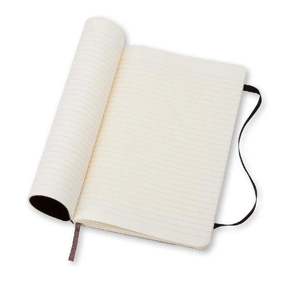 Moleskine Soft Cover Large Notebook 135x210 Red - Image 2
