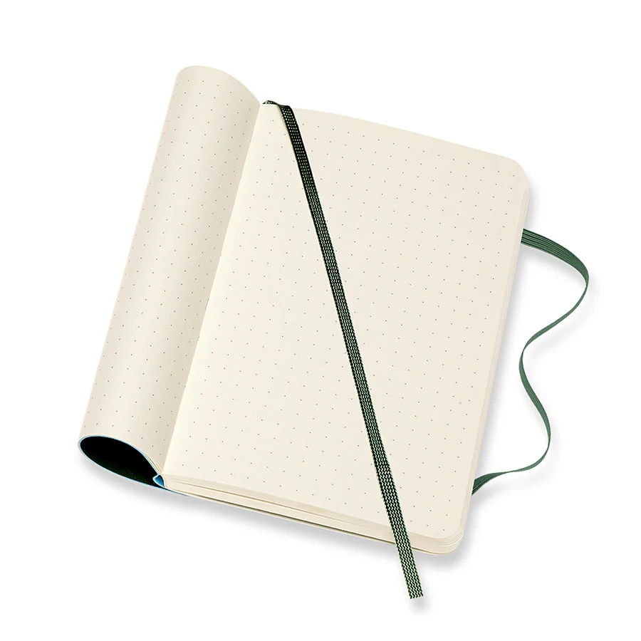 Moleskine Soft Cover Pocket Notebook 90x140 Myrtle Green