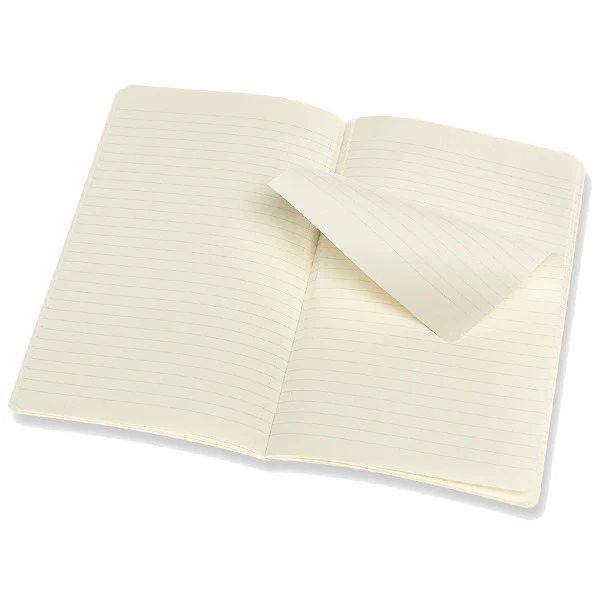 Moleskine Volant Journal Large Set of 2 Forget-Me-Not/Amber Yellow - Image 2