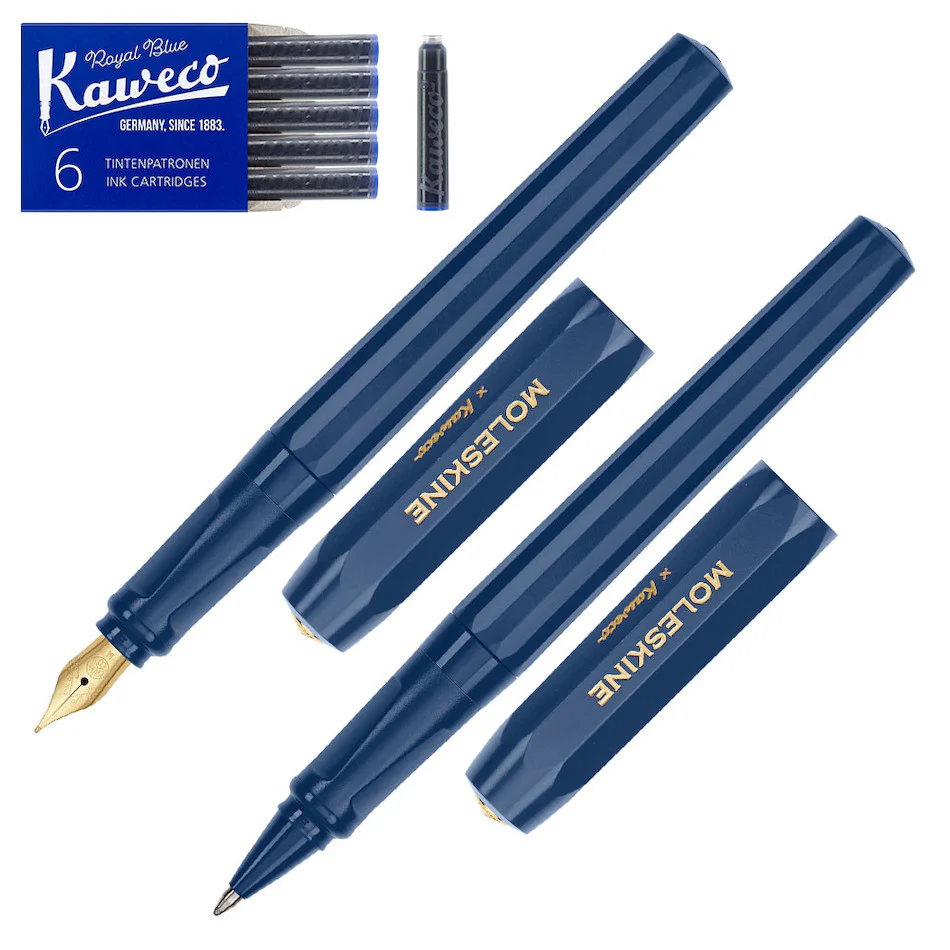 Moleskine x Kaweco Fountain Pen and Ballpoint Set