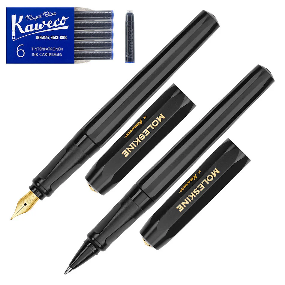 Moleskine x Kaweco Fountain Pen and Ballpoint Set - Image 6