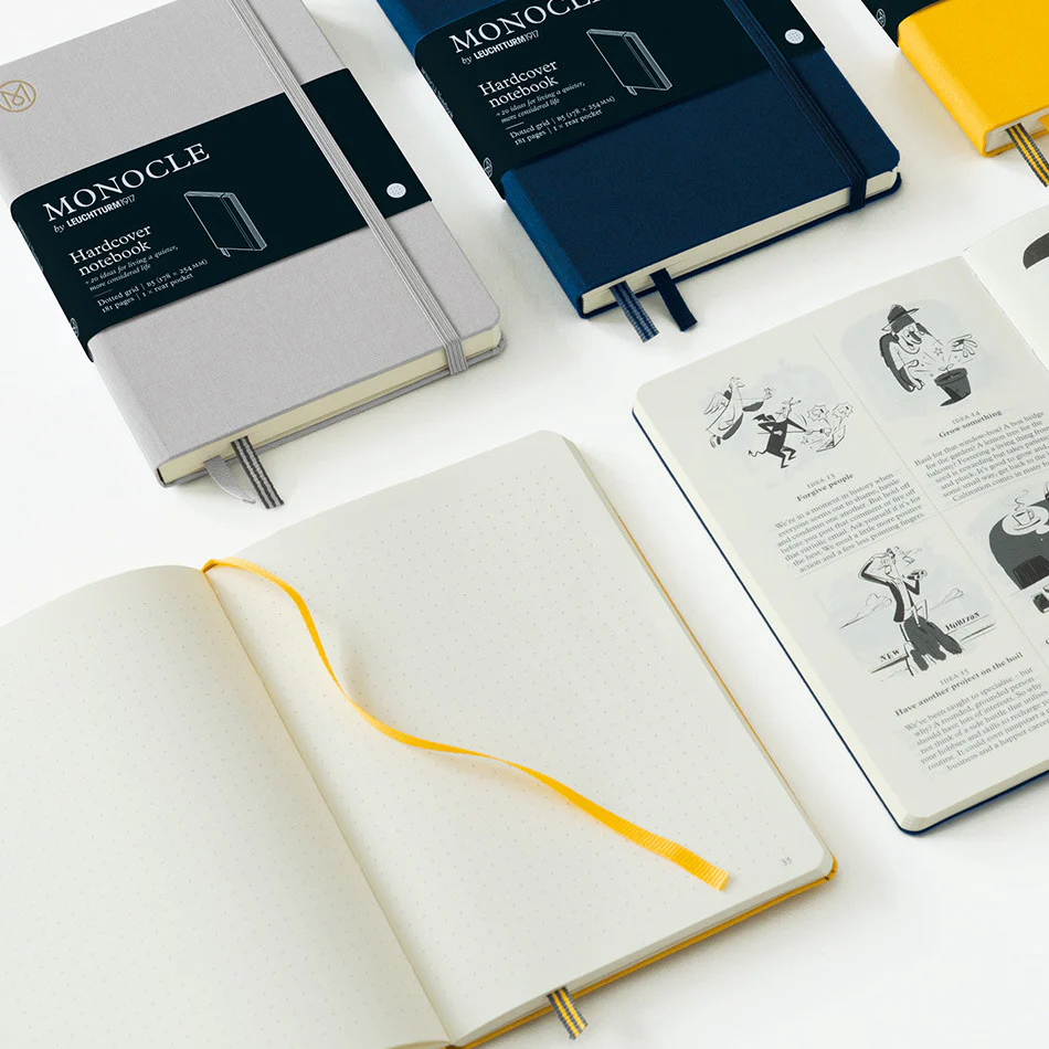 Monocle by Leuchtturm1917 Hardcover Notebook B5 Yellow - Image 2