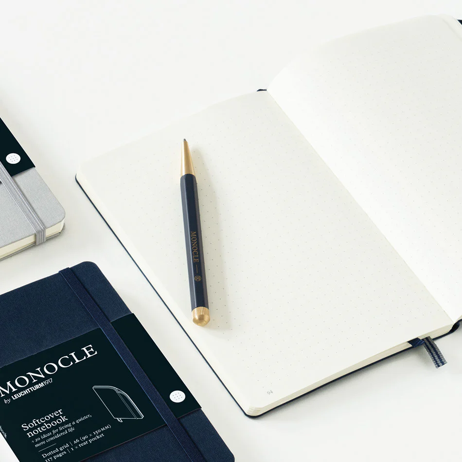Monocle by Leuchtturm1917 Softcover Notebook B5 Navy - Image 2