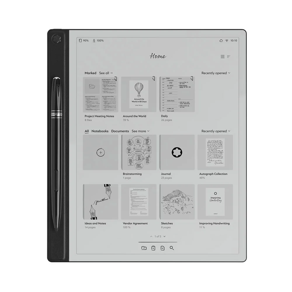 Montblanc Digital Paper Mystery Black