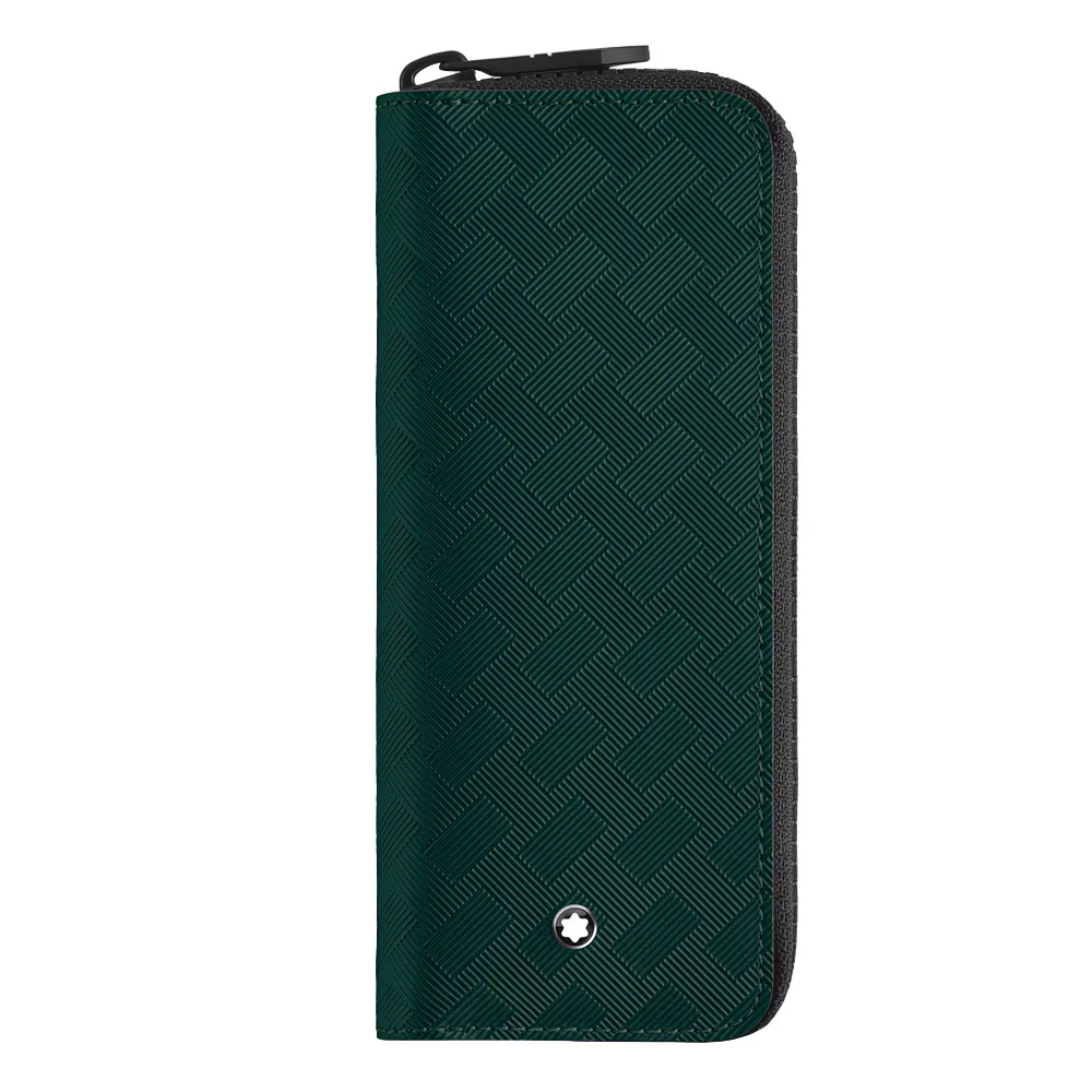 Montblanc Extreme Leather 2 Pen Pouch British Green