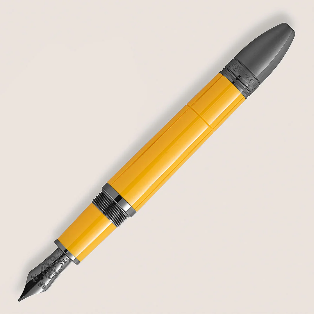 Montblanc Great Characters Enzo Ferrari Special Edition Giallo Modena Fountain Pen - Image 3