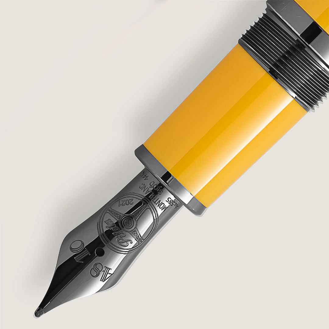 Montblanc Great Characters Enzo Ferrari Special Edition Giallo Modena Fountain Pen - Image 4