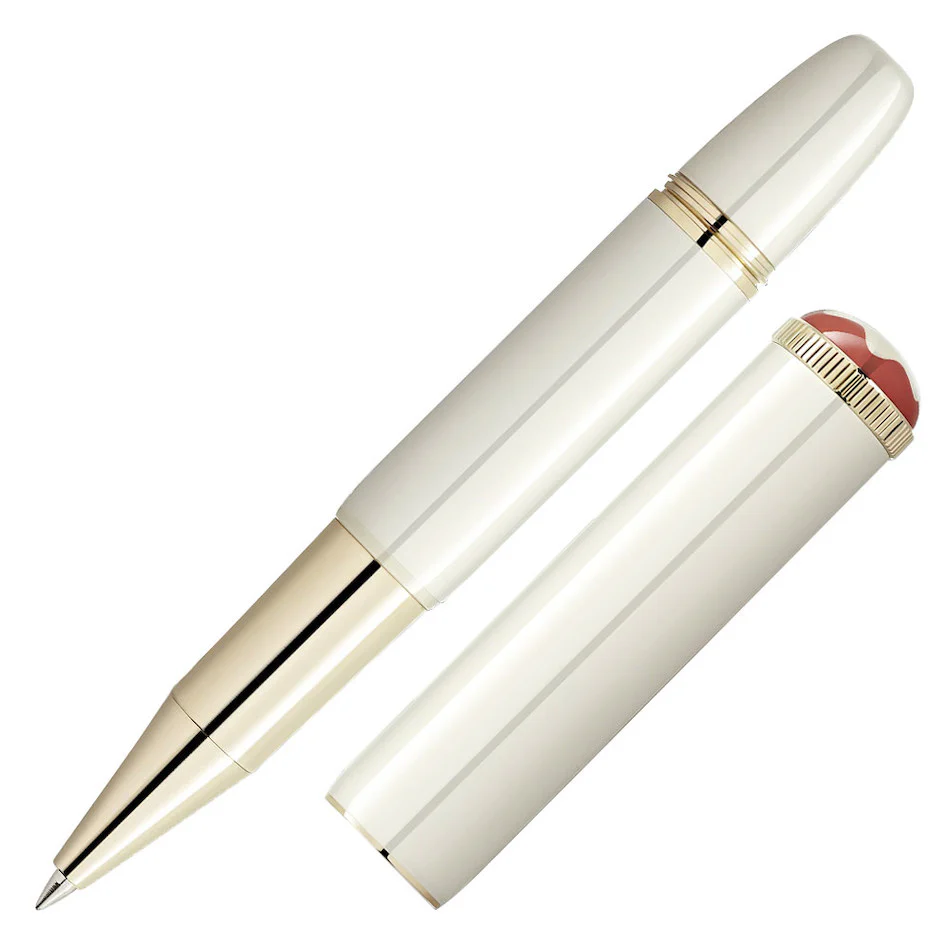 Montblanc Heritage Rouge et Noir "Baby" Rollerball Pen Special Edition Ivory