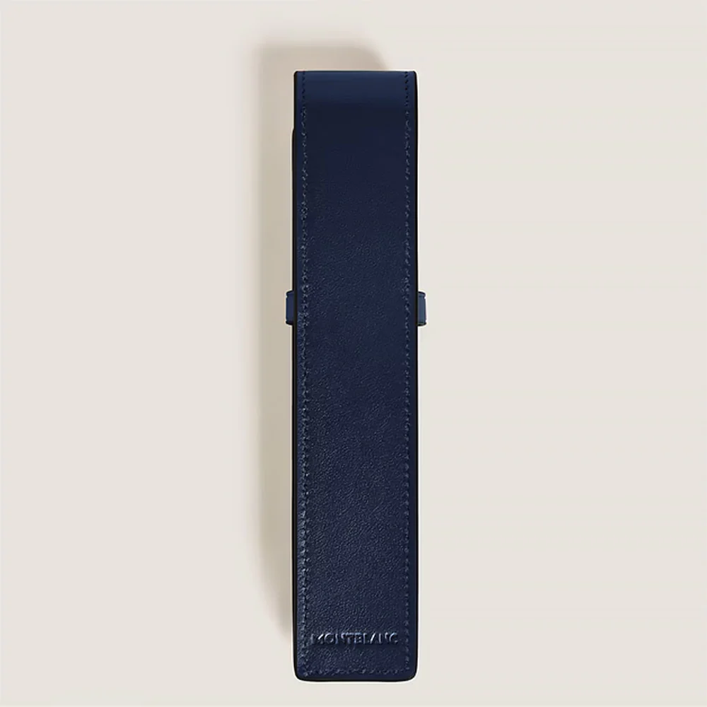 Montblanc Meisterstuck 1 Pen Pouch Ink Blue - Image 3