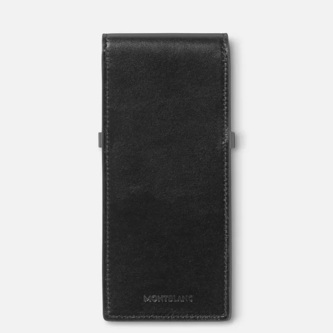 Montblanc Meisterstück 3-Pen Pouch Black - Image 2