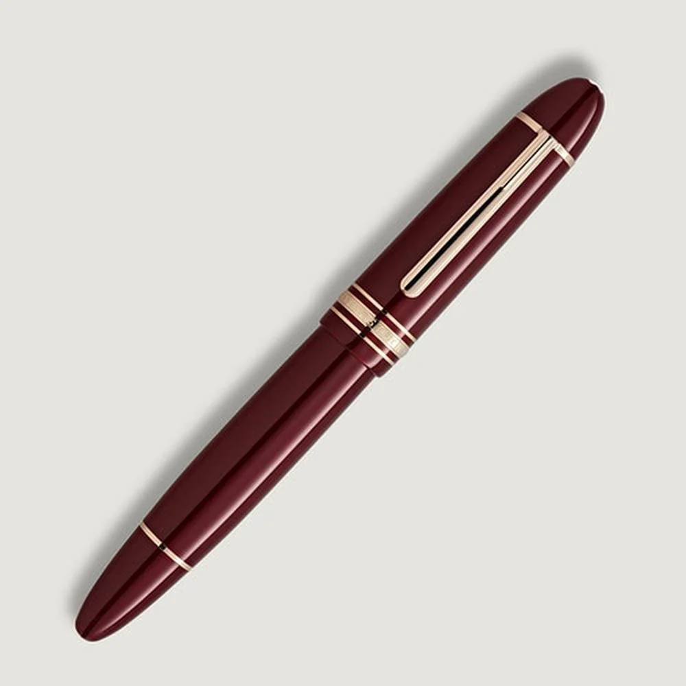 Montblanc Meisterstuck Burgundy Red 149 Fountain Pen - Image 4
