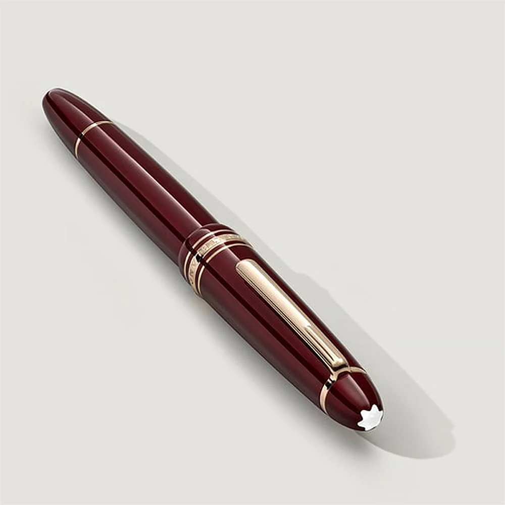 Montblanc Meisterstück Burgundy Red LeGrand Fountain Pen - Image 5