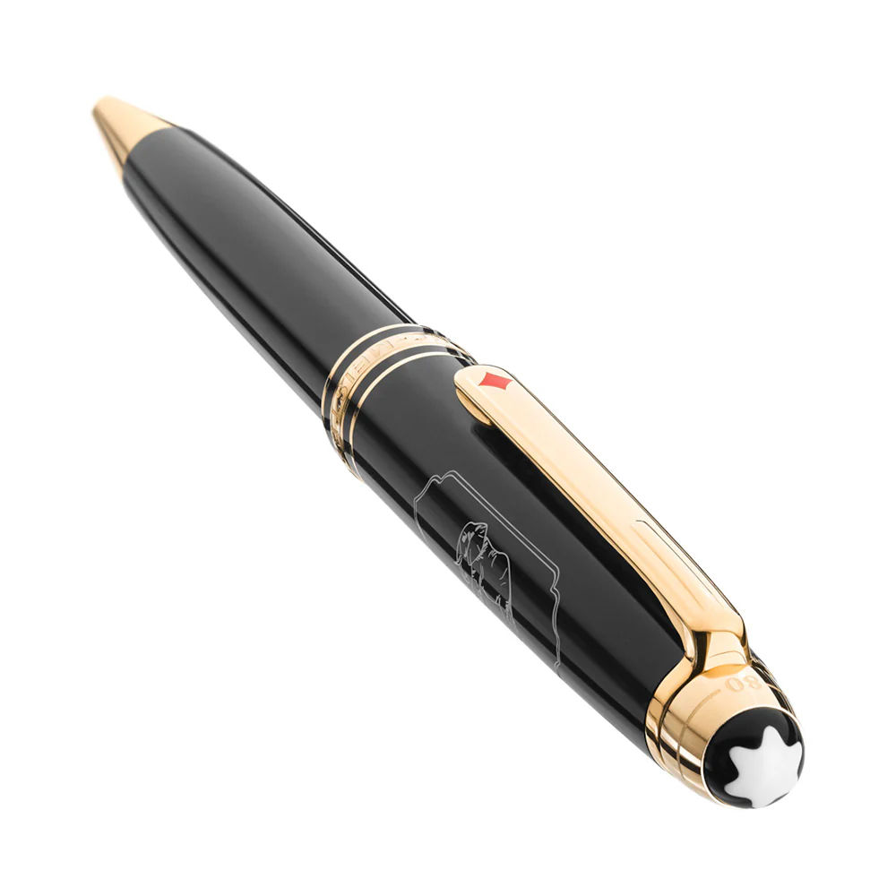 Montblanc Meisterstuck Classique Ballpoint Pen Around the World in 80 Days 2023 - Image 2